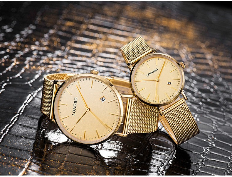 Waterproof  Luxury Couple Watch