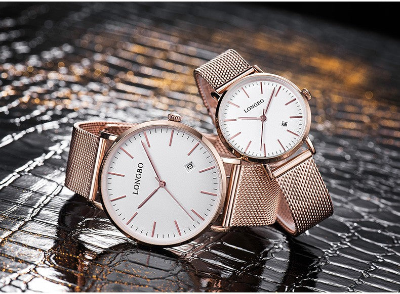 Waterproof  Luxury Couple Watch