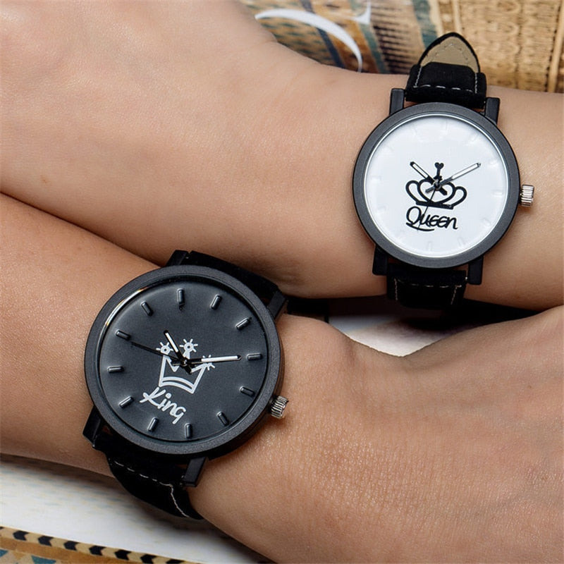 Leather Couple Watch