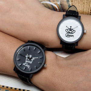 Leather Couple Watch
