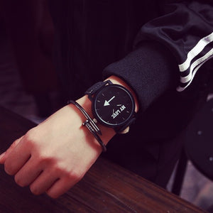 Leather Belt Couple Watch