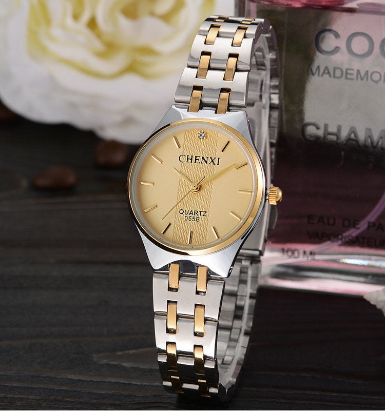 Luxury style couple watch