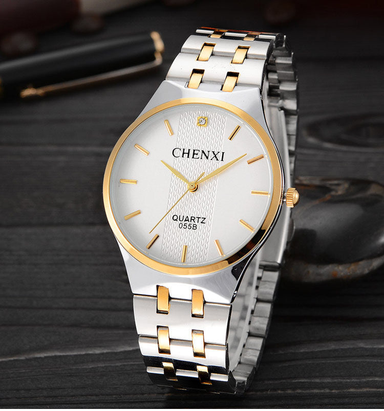 Luxury style couple watch