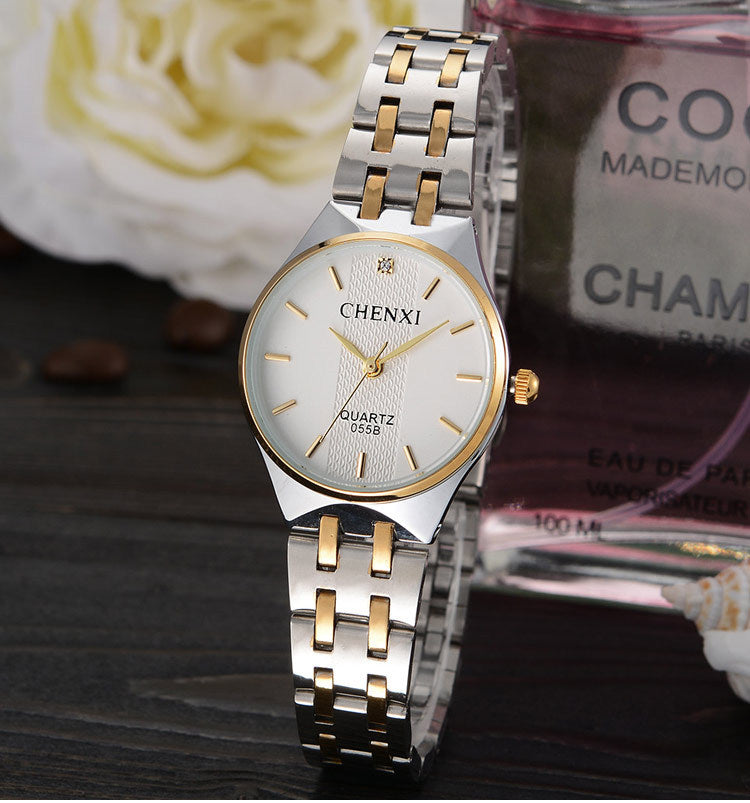 Luxury style couple watch