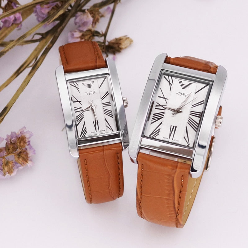 Leather couple online watches