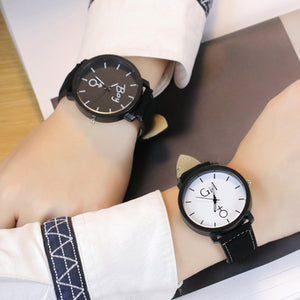 Luxury Leather  Couple Watch