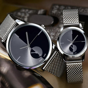 Simple Casual Couple Watch