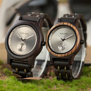 Wooden  Couple Watch