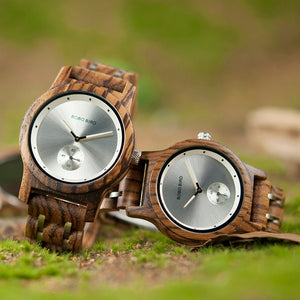 Wooden  Couple Watch
