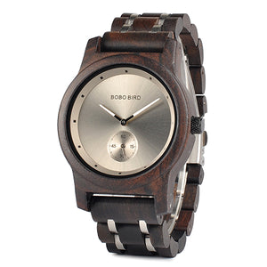 Wooden  Couple Watch