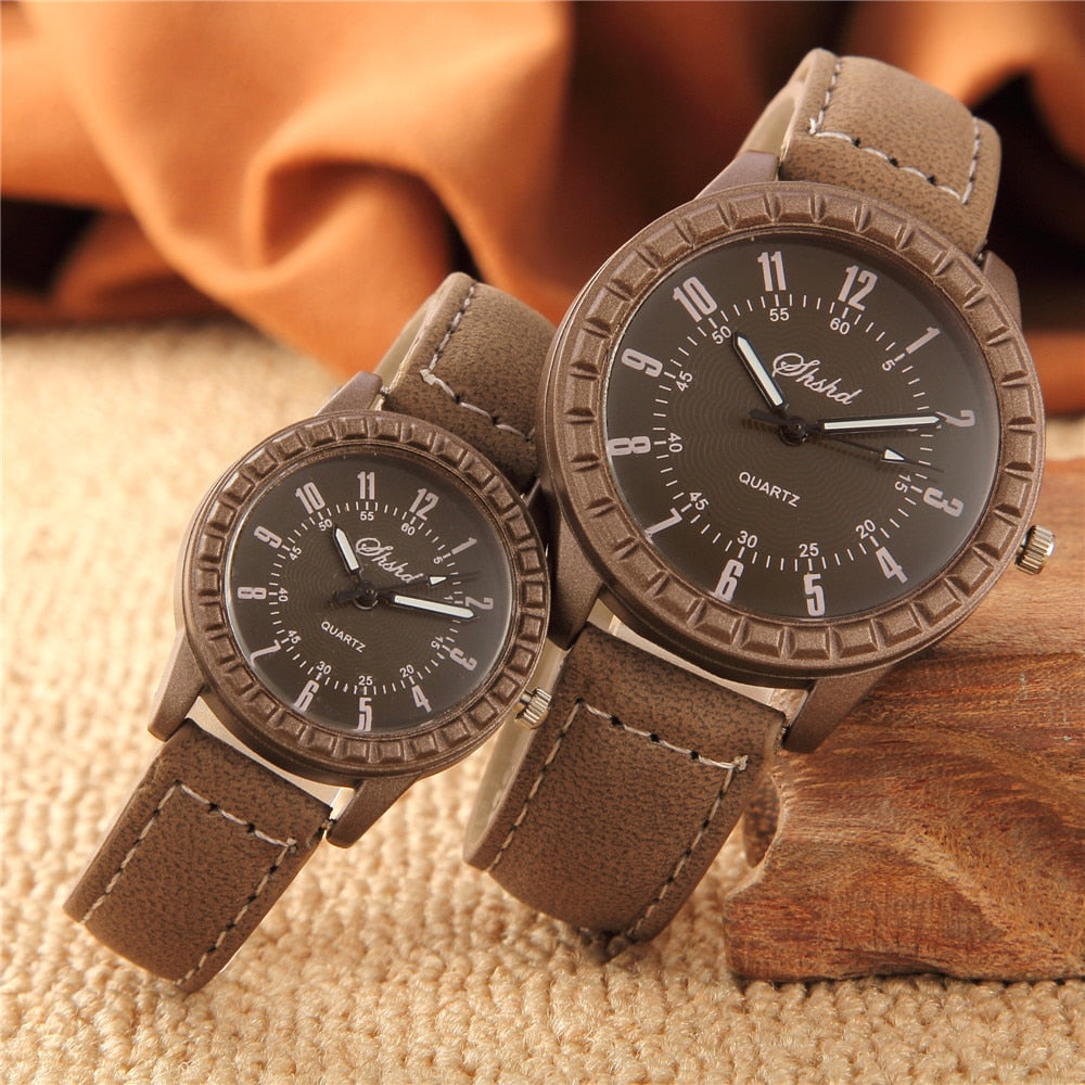 wood Couple Watch