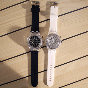 Led Flash Couple Watch