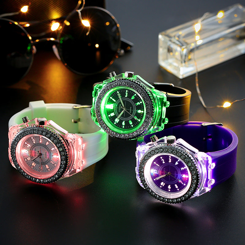 Led Flash Couple Watch