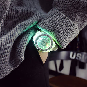 Led Flash Couple Watch
