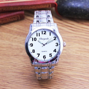 Luminous  stainless steel Couple Watch